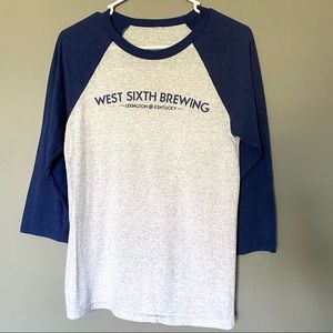 West Sixth Brewing Lexington KY Baseball Tee